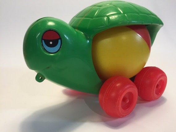 pull and play turtle