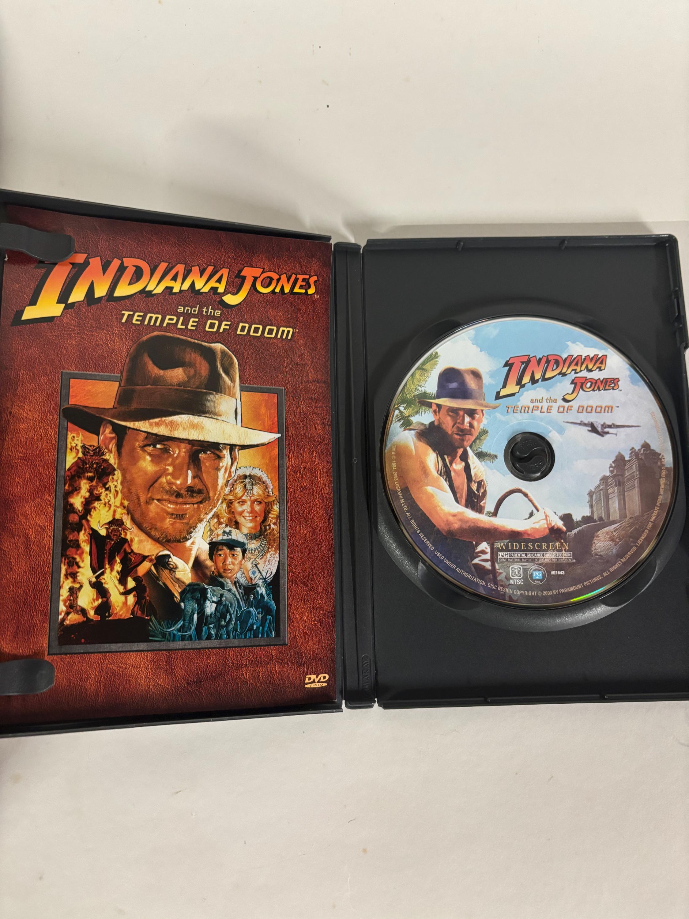 Indiana Jones DVD Box Set - Etsy