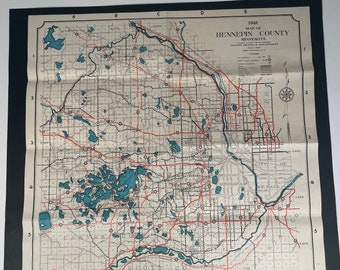 Hennepin County Map 1948