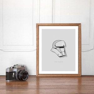 Tank Trooper, Star Wars Wall art Printable, Start Wars Poster, Nursery Decor, Superhero Bedroom, Instant Download, Rogue One