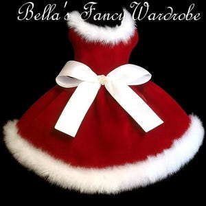 white christmas dresses Nicholas Noel Holiday Dog Dress
