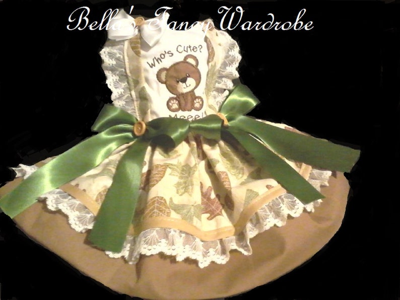 Dog fall dress Dog fall dresses brown dog dress dog dress Etsy