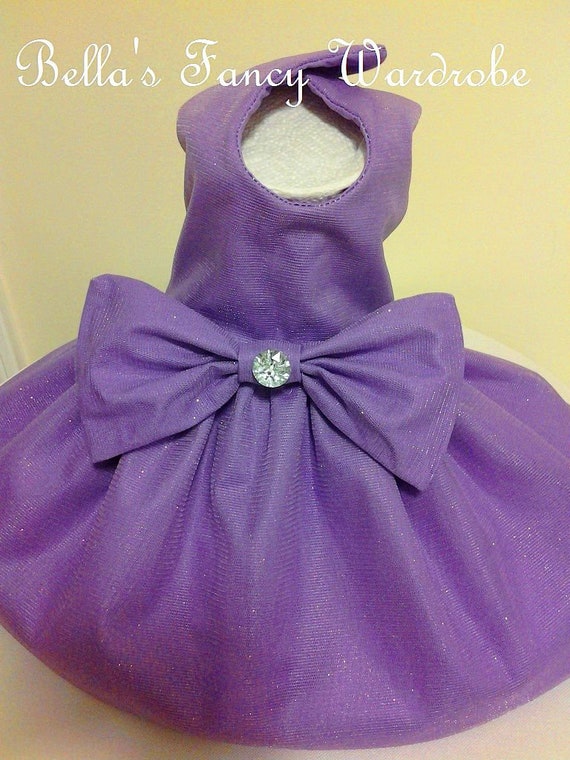 Purple dog clothes outlet