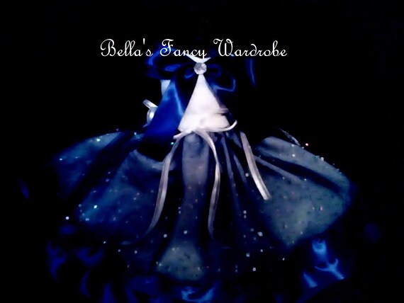 Royal blue top dog dress