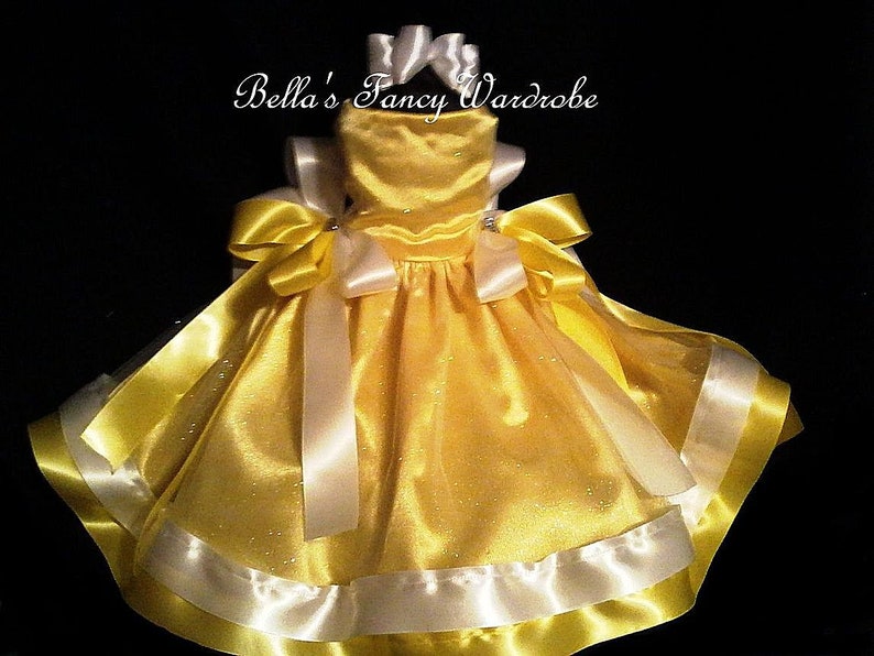 Couture Dog Dress Yellow Dog Dress Dog Wedding Dress Dog Etsy