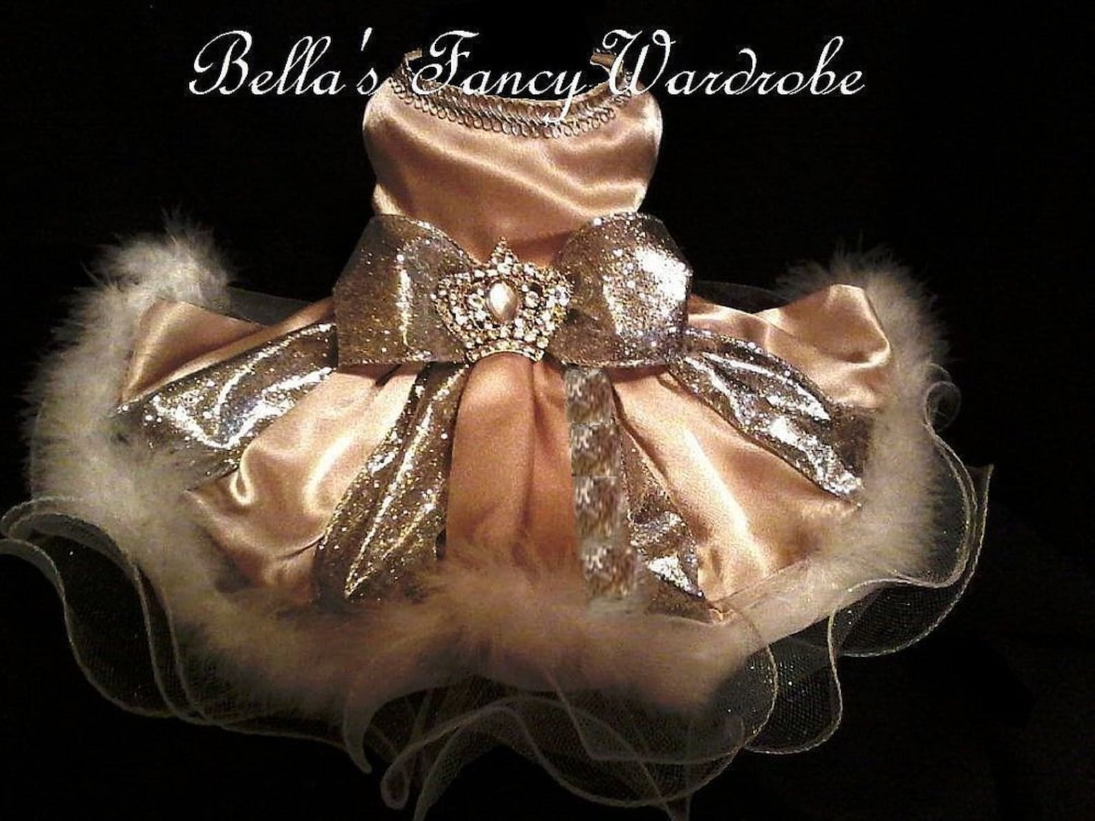 White Dog Dress Formal Dog Dress Dog Christmas Dress Dog Etsy