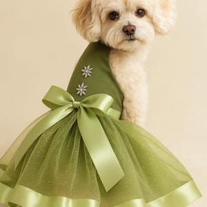 Olive Green Dog Dress - Etsy