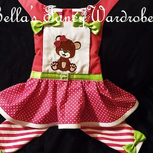 Dog romper, dog outfit, dog onesie, dog pants, dog clothes,