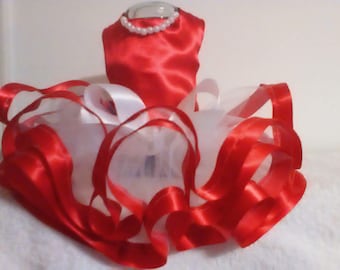 Fancy Red Tutu Doggy Dress