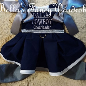 Dog Romper, Dog outfit, Dog Sportswear, Dog onesie, Dog Jumper, Dog pants, Dog dress, dog dresses, Navy dog dress, blue dog dress,