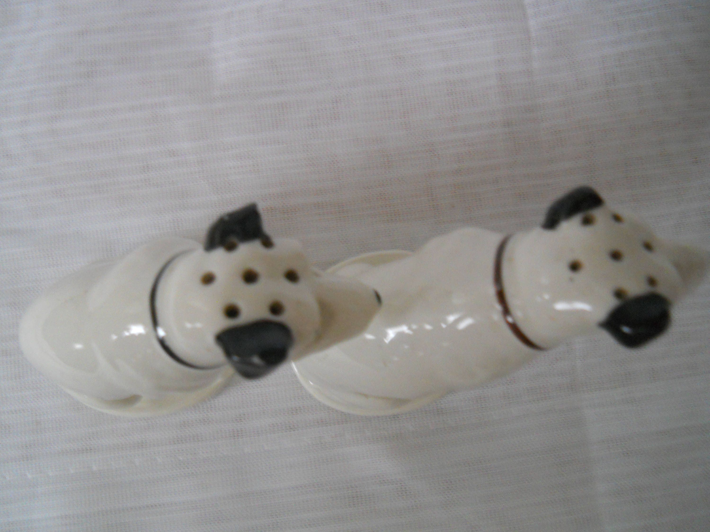 RCA Victor Dog Salt and Pepper Shakers vintage, collectible, RCA, Lenox