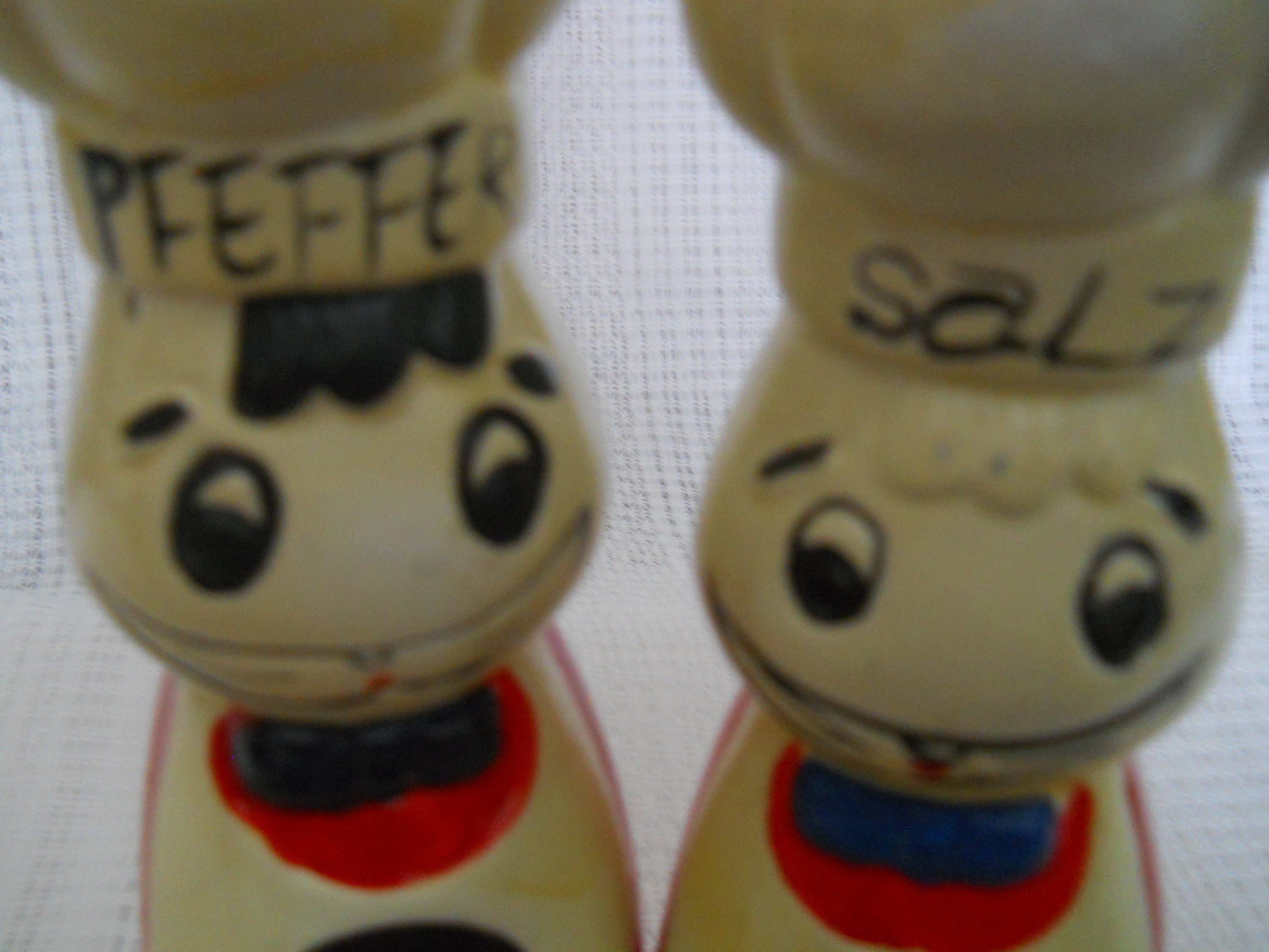 Italian Chef Salt and Pepper Shakers vintage, collectible