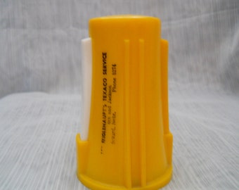 Salt and Pepper Dispenser - vintage, collectible, advertising