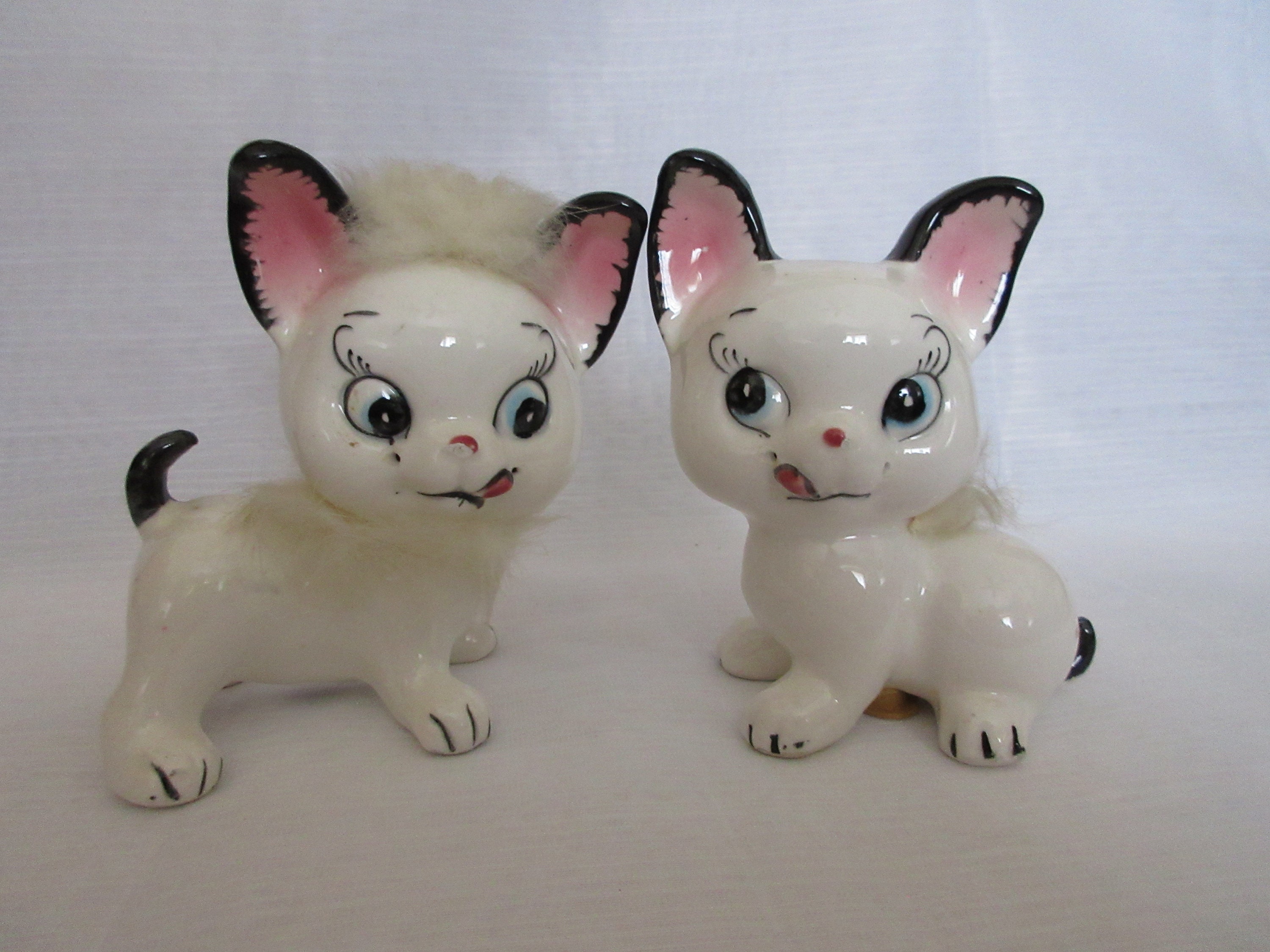 Cat Salt and Pepper Shakers vintage, collectible, Japan
