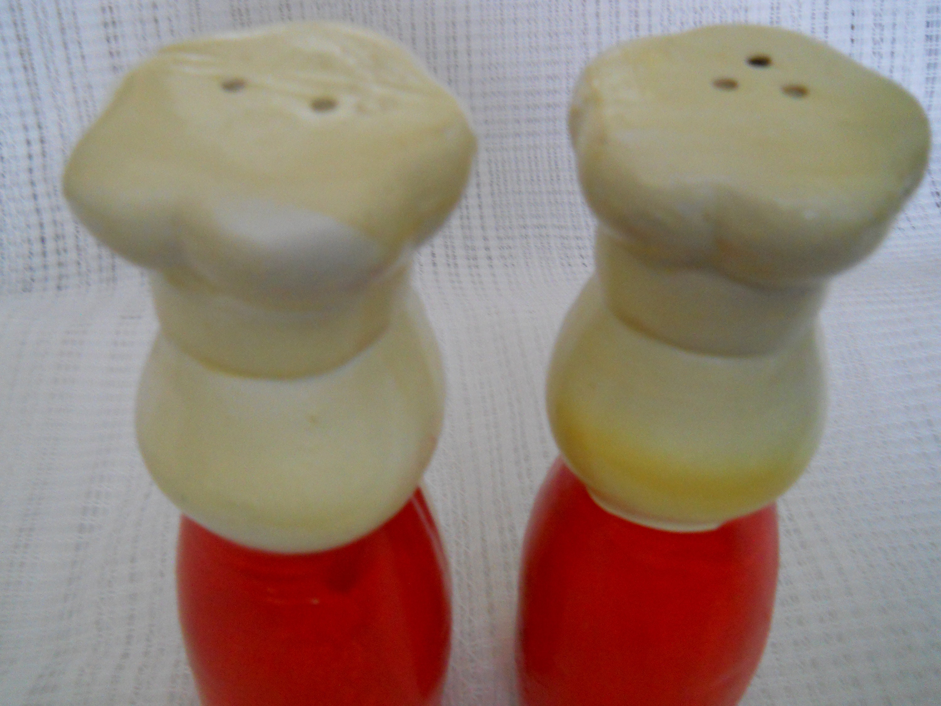 Italian Chef Salt and Pepper Shakers vintage, collectible