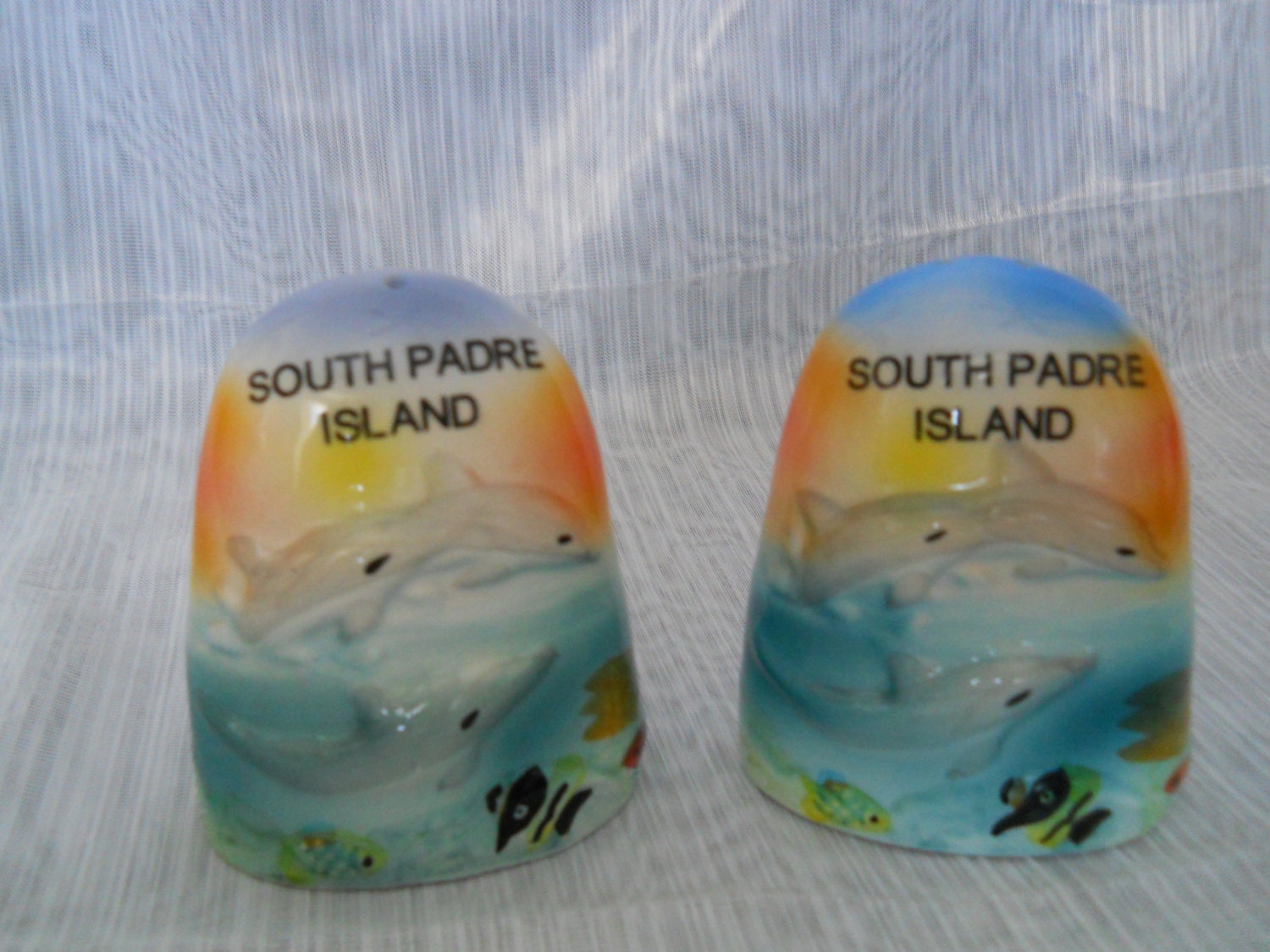 South Padre Island Salt and Pepper Shakers vintage, collectible