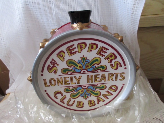 The Beatles Sgt. Pepper Lonely Hearts Club Band  Cookie Jar - vintage, collectible, Beatles
