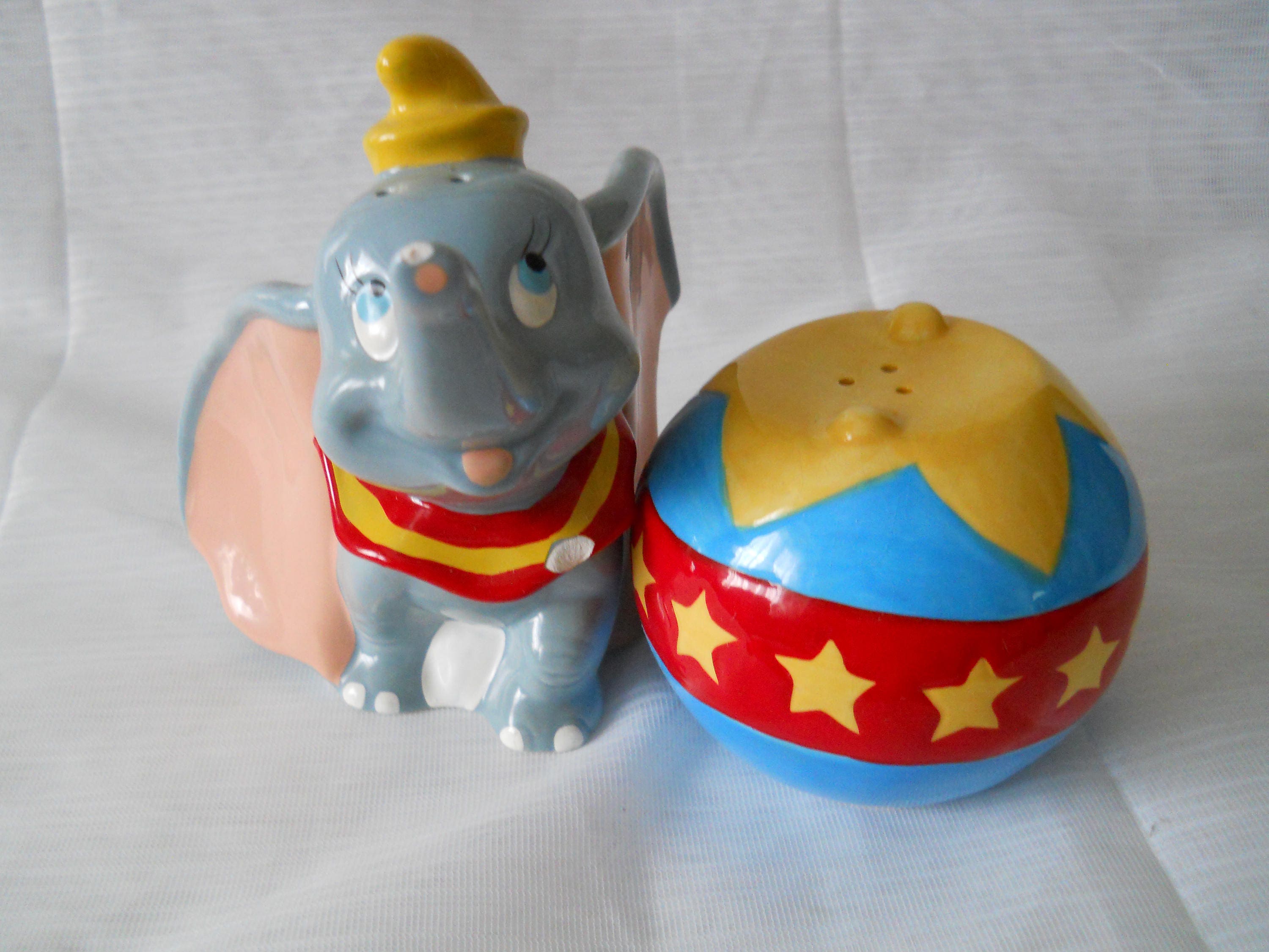 Dumbo Salt and Pepper Shakers vintage, collectible, Disney