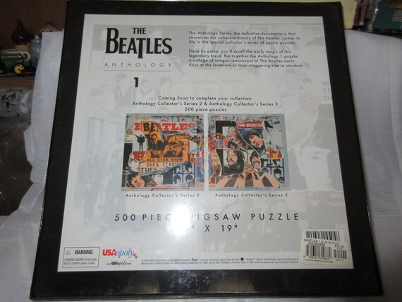 The Beatles Anthology 1 Jigsaw Puzzle Collectible Etsy The Beatles Anthology 1 Jigsaw Puzzle Collectible Etsy