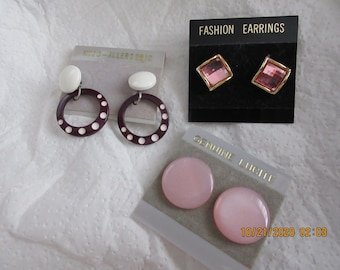 Earrings, Pierced - costume jewelry