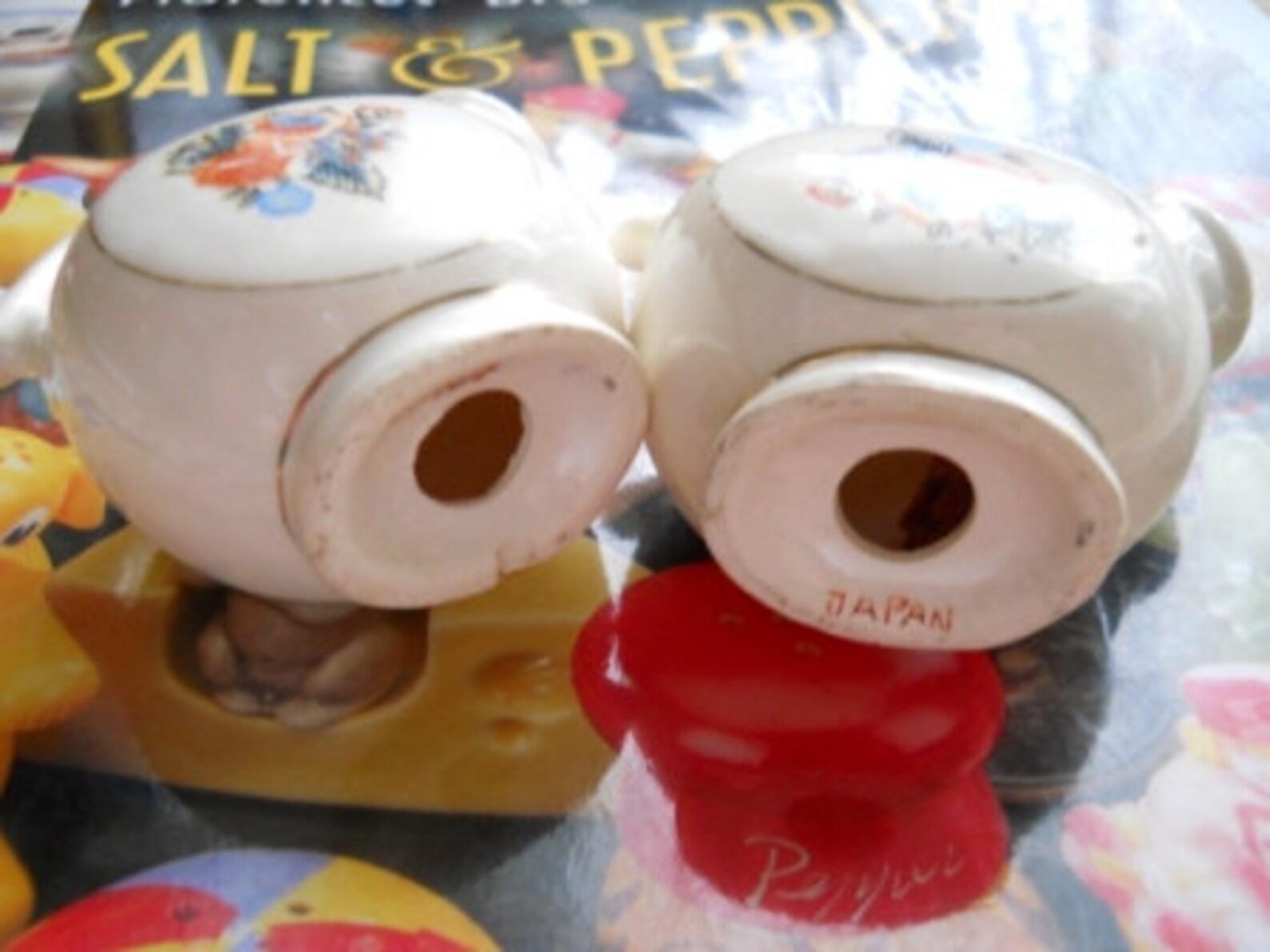 Vintage Teapot Salt and Pepper Shakers Etsy