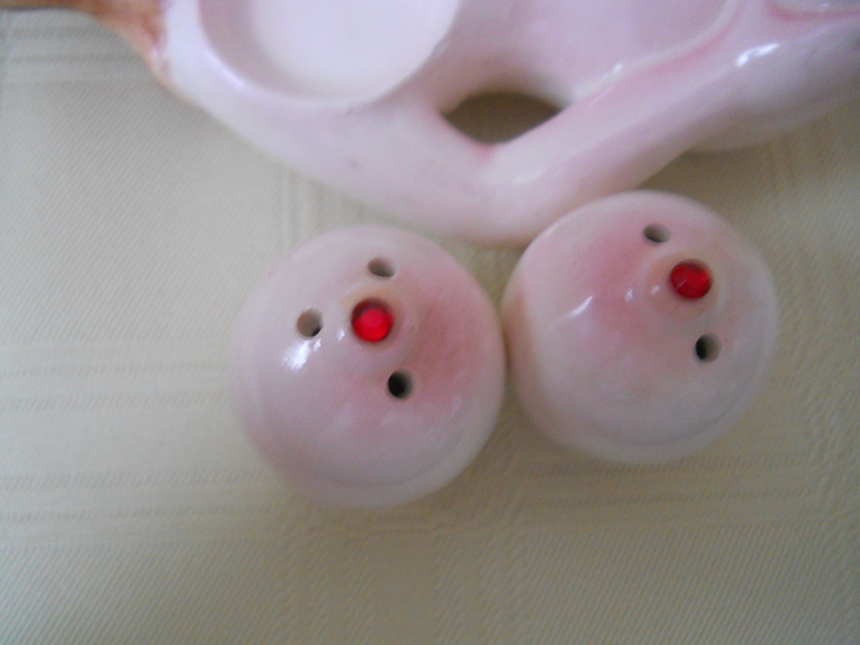 Naked Lady Salt and Pepper Shakers vintage, collectible, Japan
