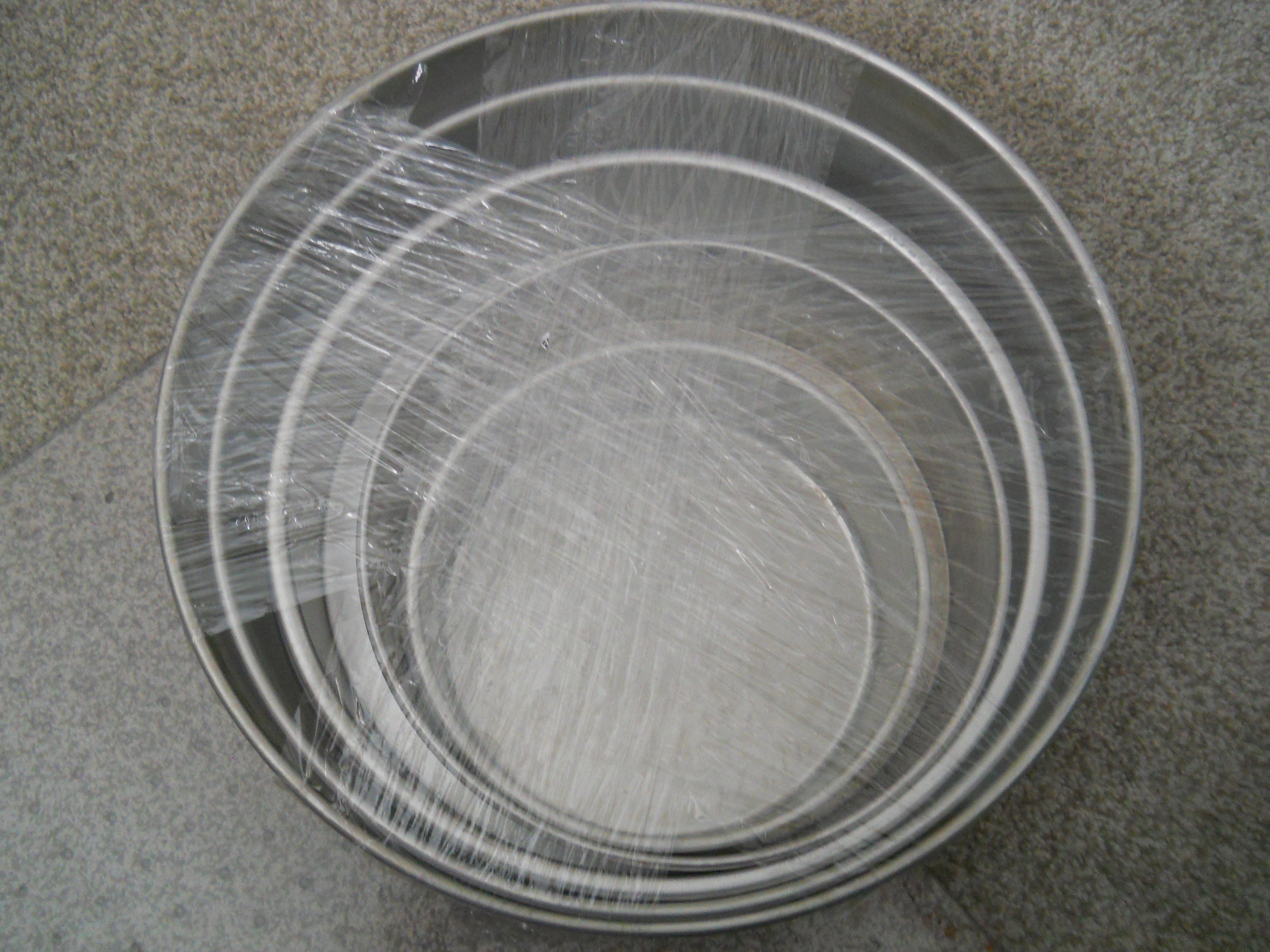 5 tier round cake pans wedding