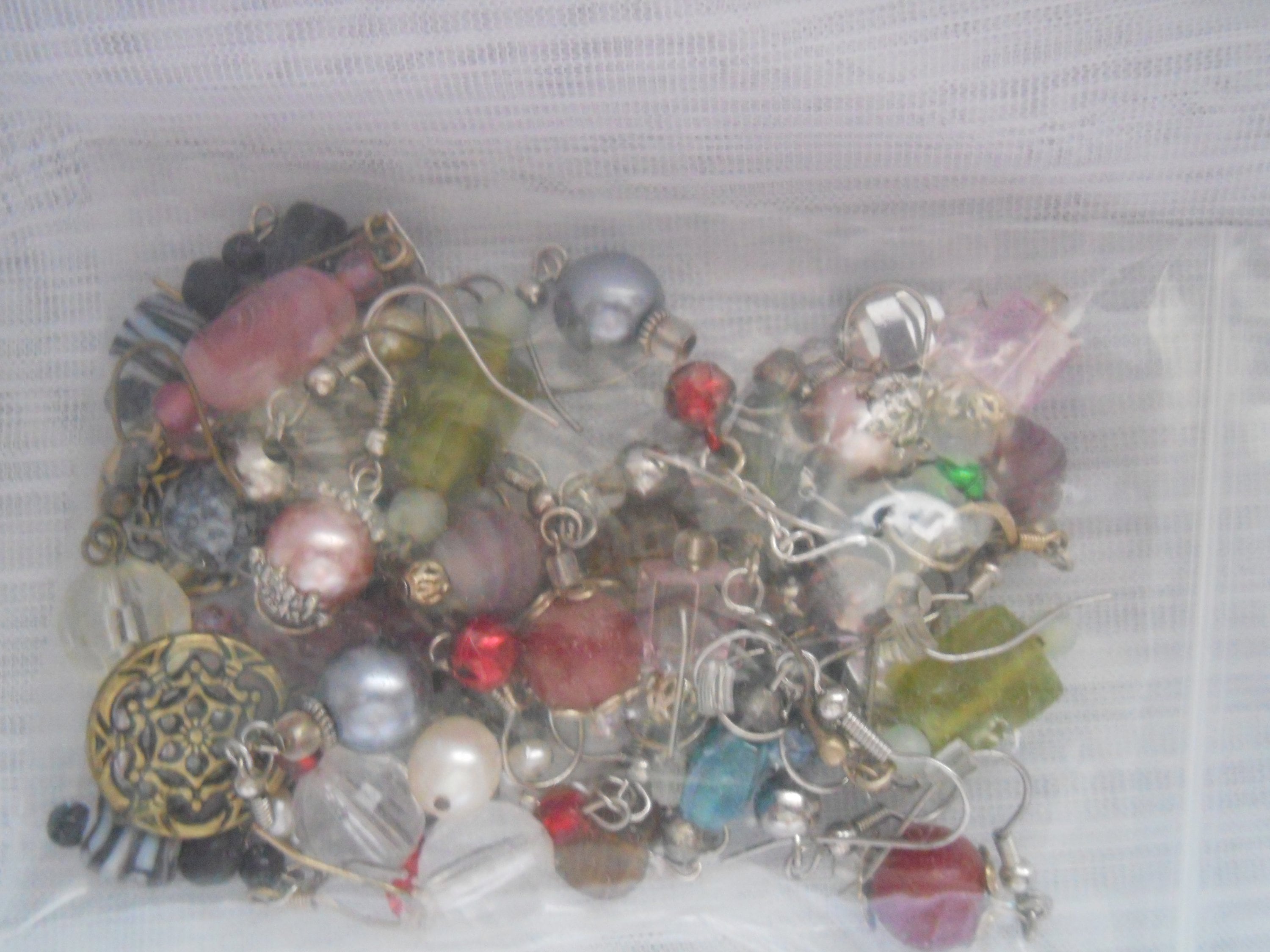 Mixed bag of handmade earrings grab bag