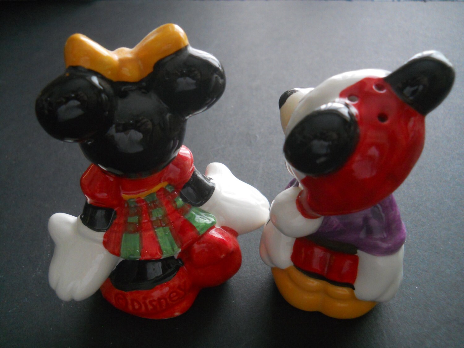 Disney Minnie and Mickey Salt and Pepper Shakers Vintage, Collectible