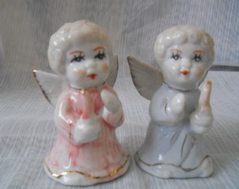 Angel Salt and Pepper Shakers - vintage, collectible