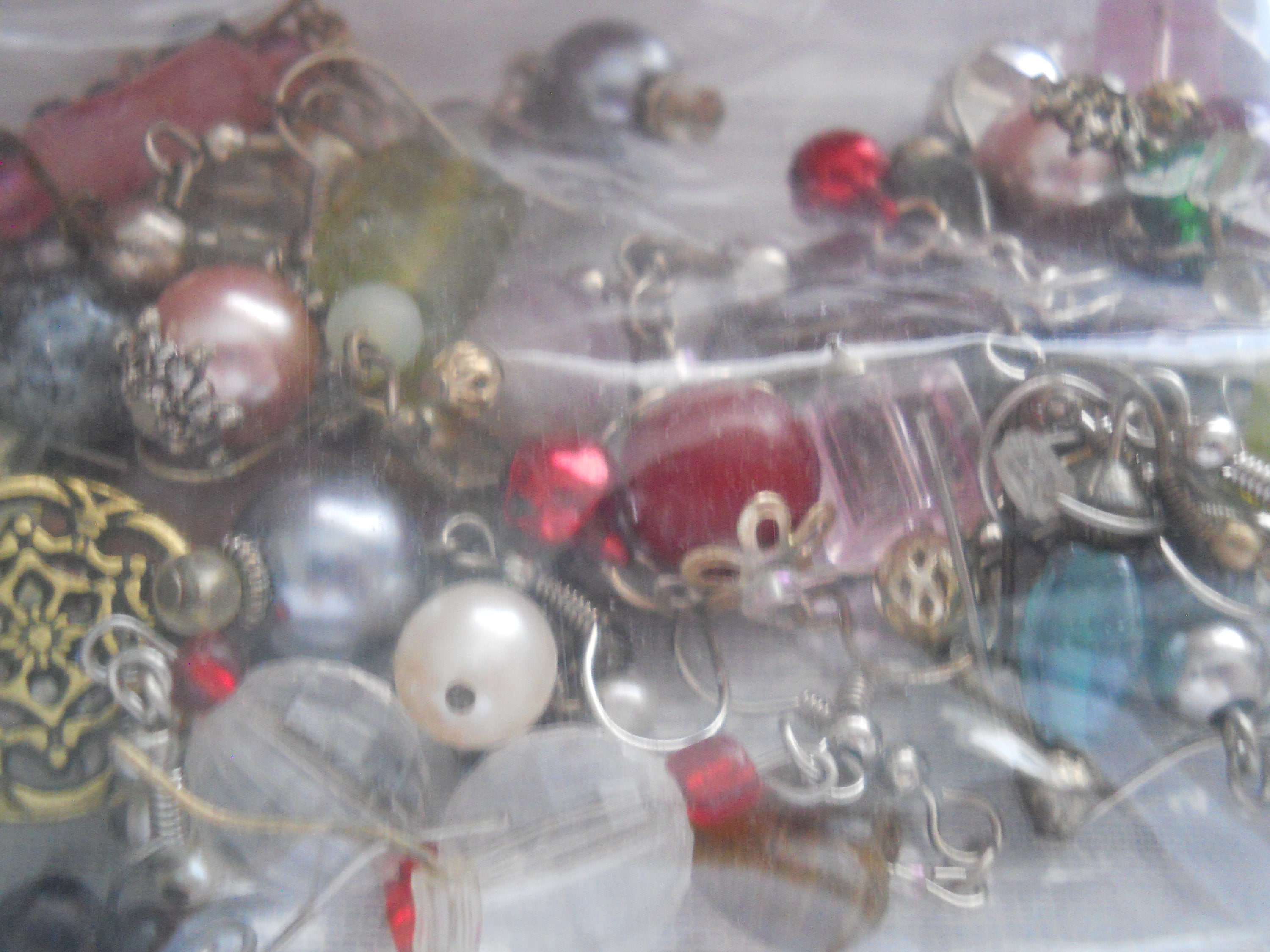 Mixed bag of handmade earrings grab bag