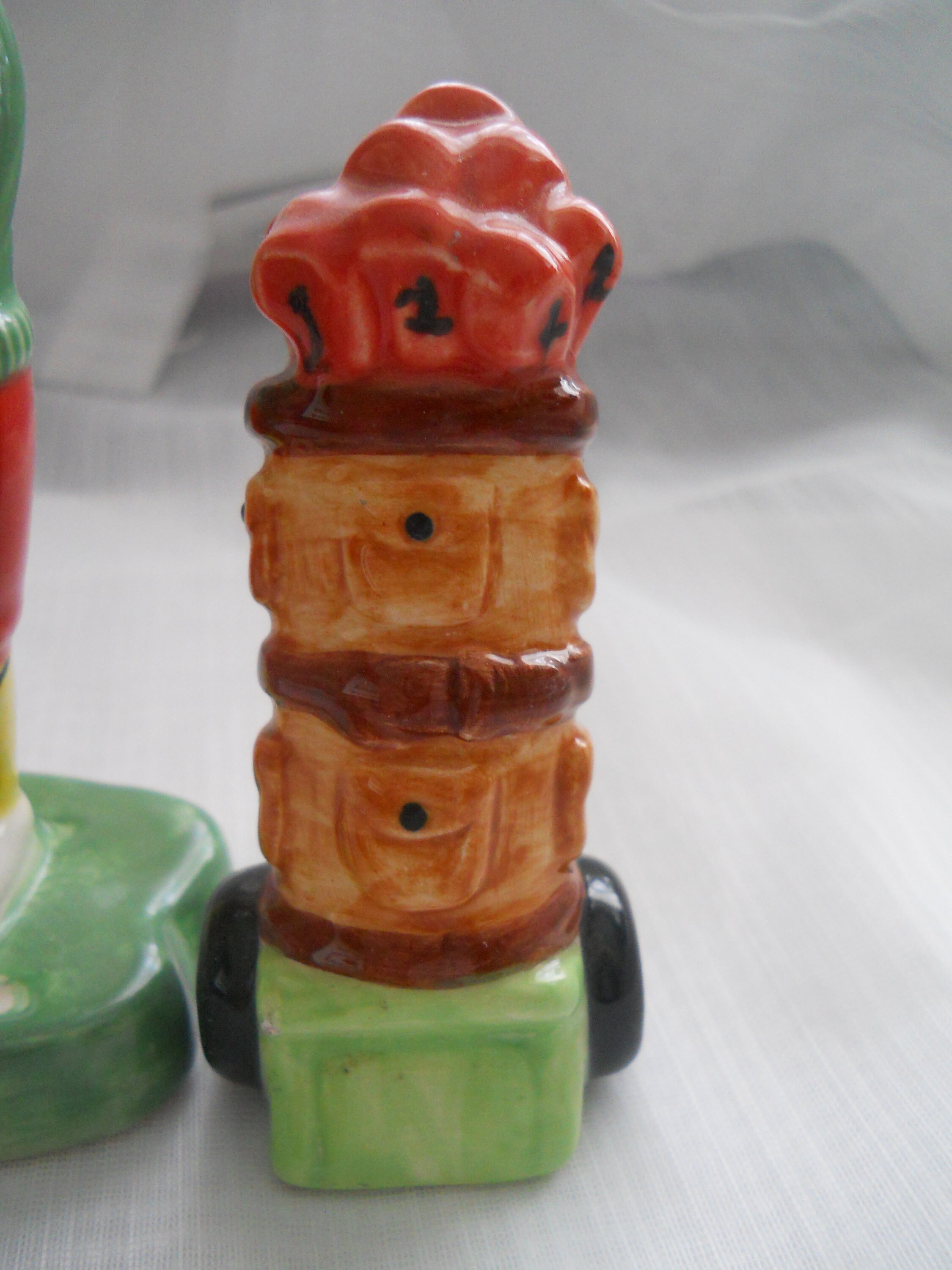 Golfer and Golf Bag vintage, collectible, sports, Sri Lanka