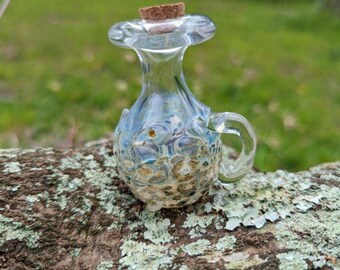 Hand Blown Glass Potion bottle