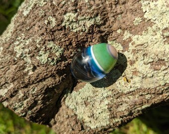 Tiny small glass egg. Quail egg Easter egg hunt egg hider