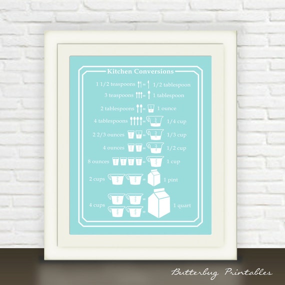 Cup To Pint Conversion Chart