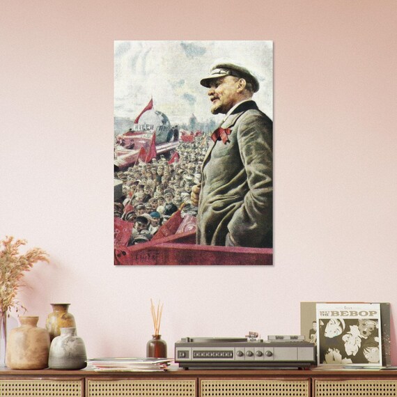 Lenin on a Tribune 1 May, 1920 -- Premium Matte Paper Poster - Etsy