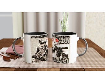 Victory at Stalingrad! -- 11oz Ceramic Mug with Color Inside