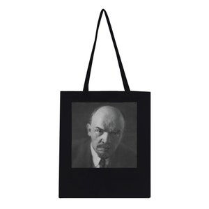 Lenin Portraits Classic Tote Bag Black