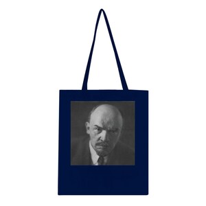 Lenin Portraits Classic Tote Bag Navy