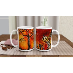 Halloween a casa di Pumpkinhead - Tazza in ceramica da 15 once