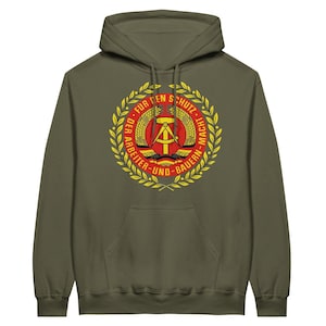National People&#39;s Army Emblem, GDR -- Classic Unisex Pullover Hoodie