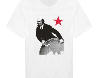 Red Star Lenin -- Classic Unisex Crewneck T-shirt