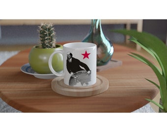 Red Star Lenin -- 11oz Ceramic Mug