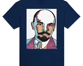 Lenin! -- Heavyweight Unisex Crewneck T-shirt - Available in 9 Colours
