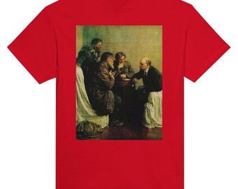 Lenin with Some Peasant Deputies, V. Serov , USSR 1950 -- Heavyweight Unisex Crewneck T-shirt