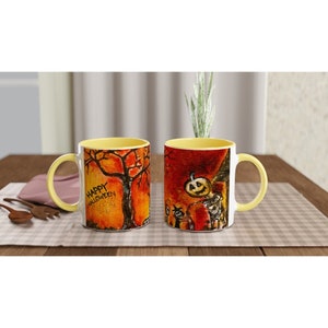 Halloween a Pumpkinhead's House - Tazza in ceramica da 11 once