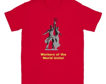 Workers of the World Unite! Classic Unisex Crewneck T-shirt