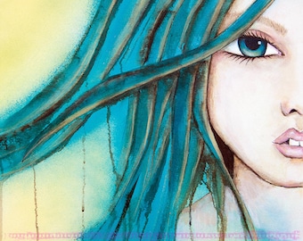 Teal - 8x10 Giclee Print