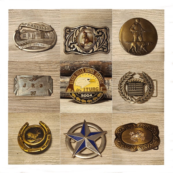 Choice - Vintage Belt Buckle - Buckle - Clasp - Catch