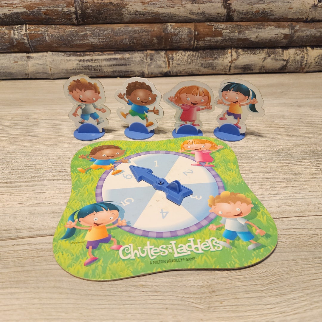 Chutes and Ladders Game Pieces Game Tokens set of 4 Game Spinner Item